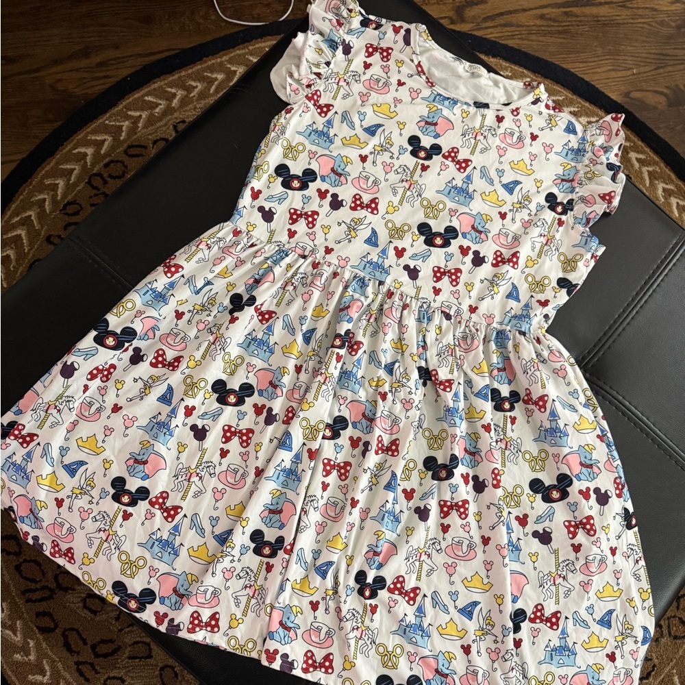 Gussy Up Disney Print Dress NEW